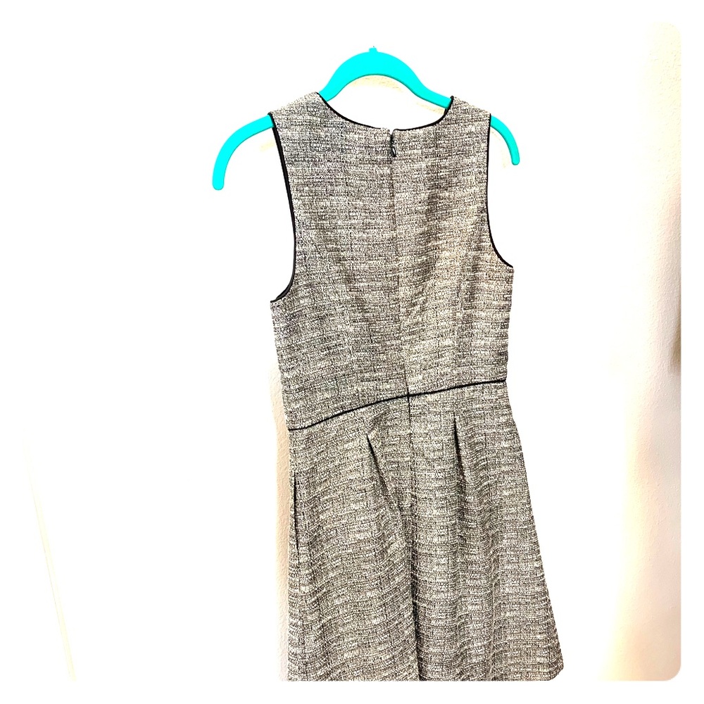 Black/white Tweed dress